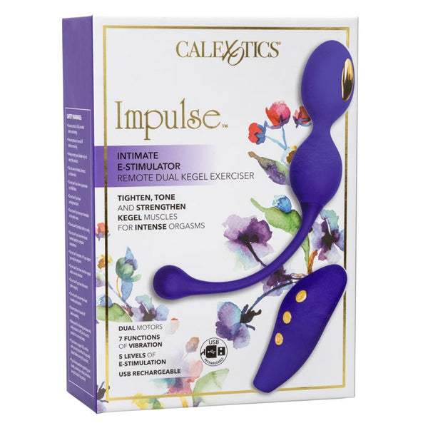 Impulse Intimate Estim Remote Dual Kegel Exerciser - Royal Sins