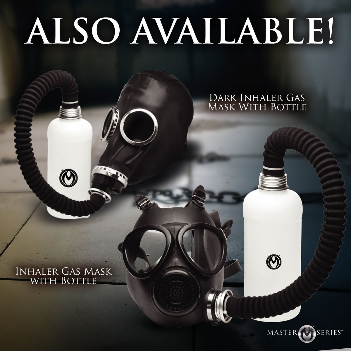 Inhaler Gas Mask with Bottle - Royal Sins