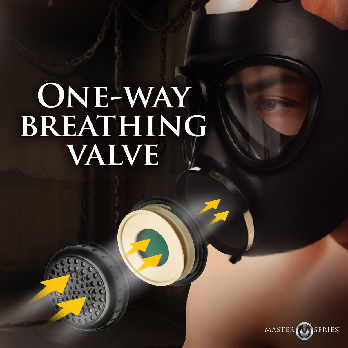 Inhaler Gas Mask with Bottle - Royal Sins