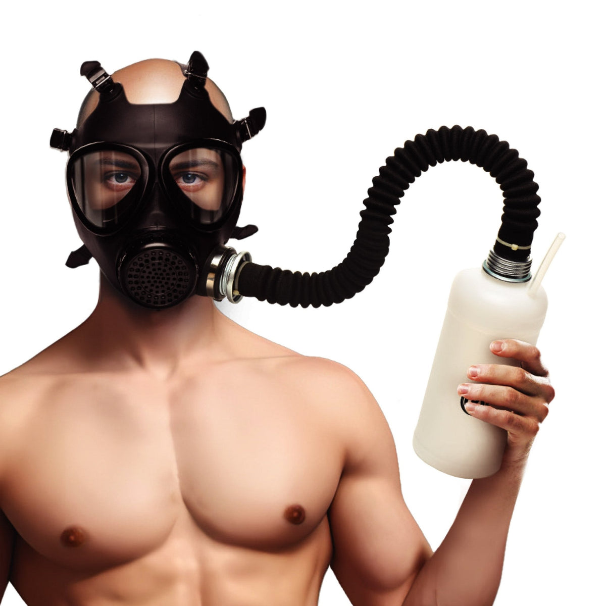 Inhaler Gas Mask with Bottle - Royal Sins