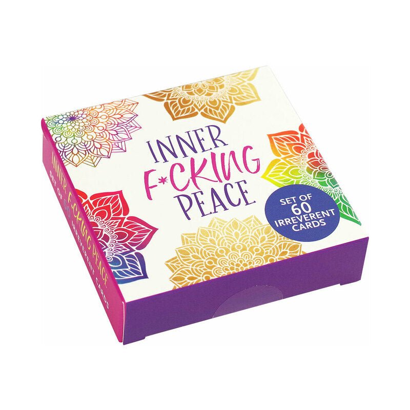 Inner Fucking Peace Cards (Set of 60) - Royal Sins
