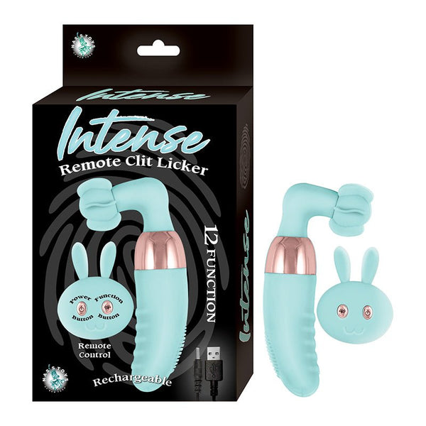 Intense Remote Clit Licker - Aqua - Royal Sins