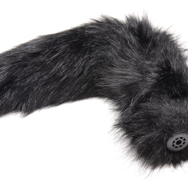 Interchangeable Black Fox Tail - Royal Sins