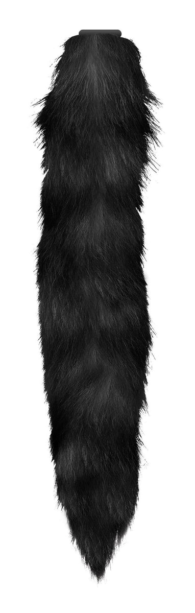 Interchangeable Black Fox Tail - Royal Sins