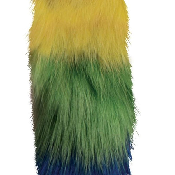 Interchangeable Rainbow Fox Tail - Royal Sins