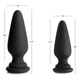 Interchangeable Silicone Anal Plug - Small - Royal Sins