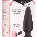 Interchangeable Silicone Anal Plug - Small - Royal Sins