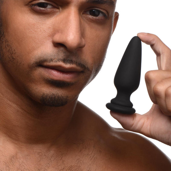 Interchangeable Silicone Anal Plug - Small - Royal Sins