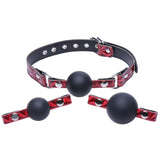 Interchangeable Silicone Ball Gag - Royal Sins