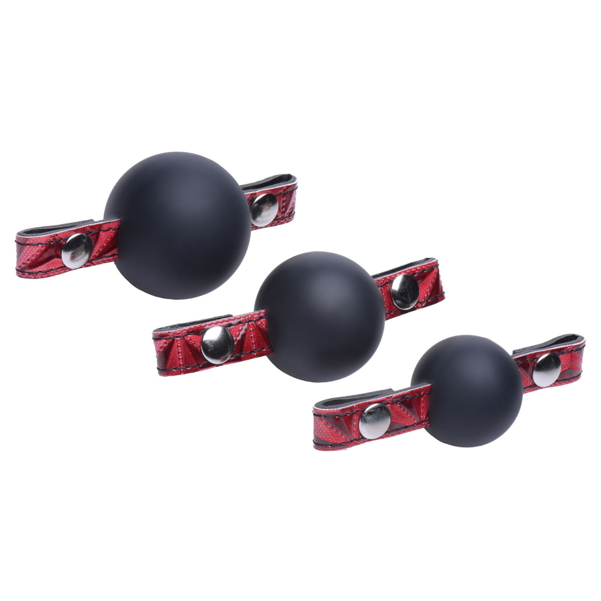 Interchangeable Silicone Ball Gag - Royal Sins