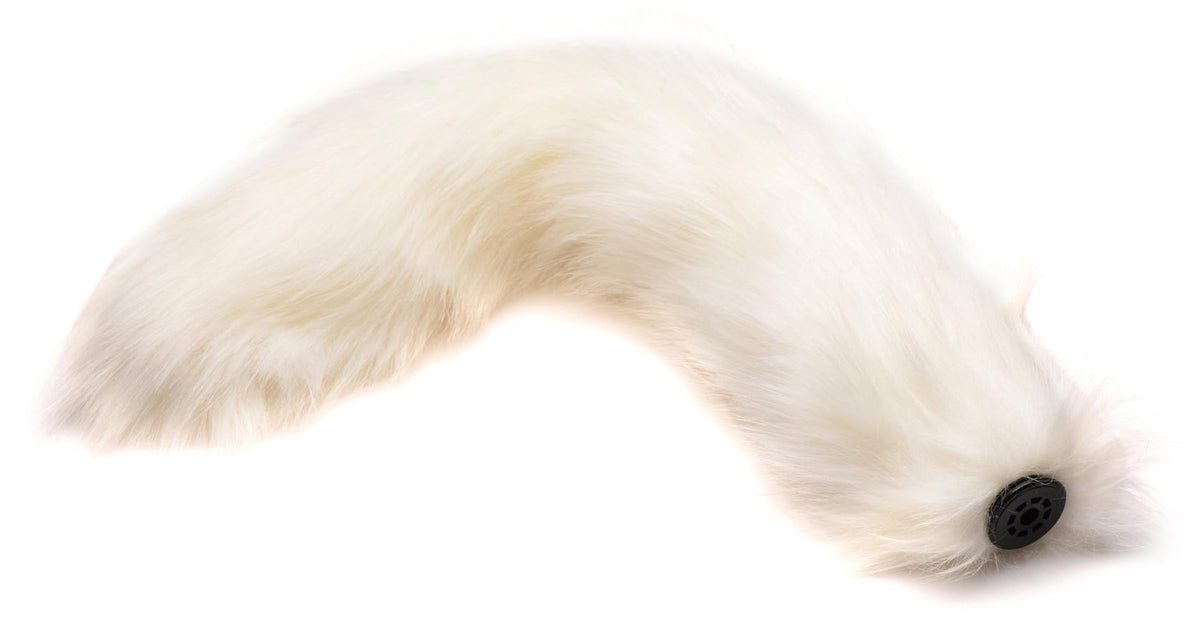 Interchangeable White Fox Tail - Royal Sins