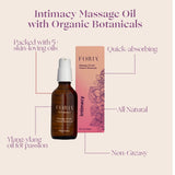 Intimacy Massage Oil with Organic Botanicals - Royal Sins