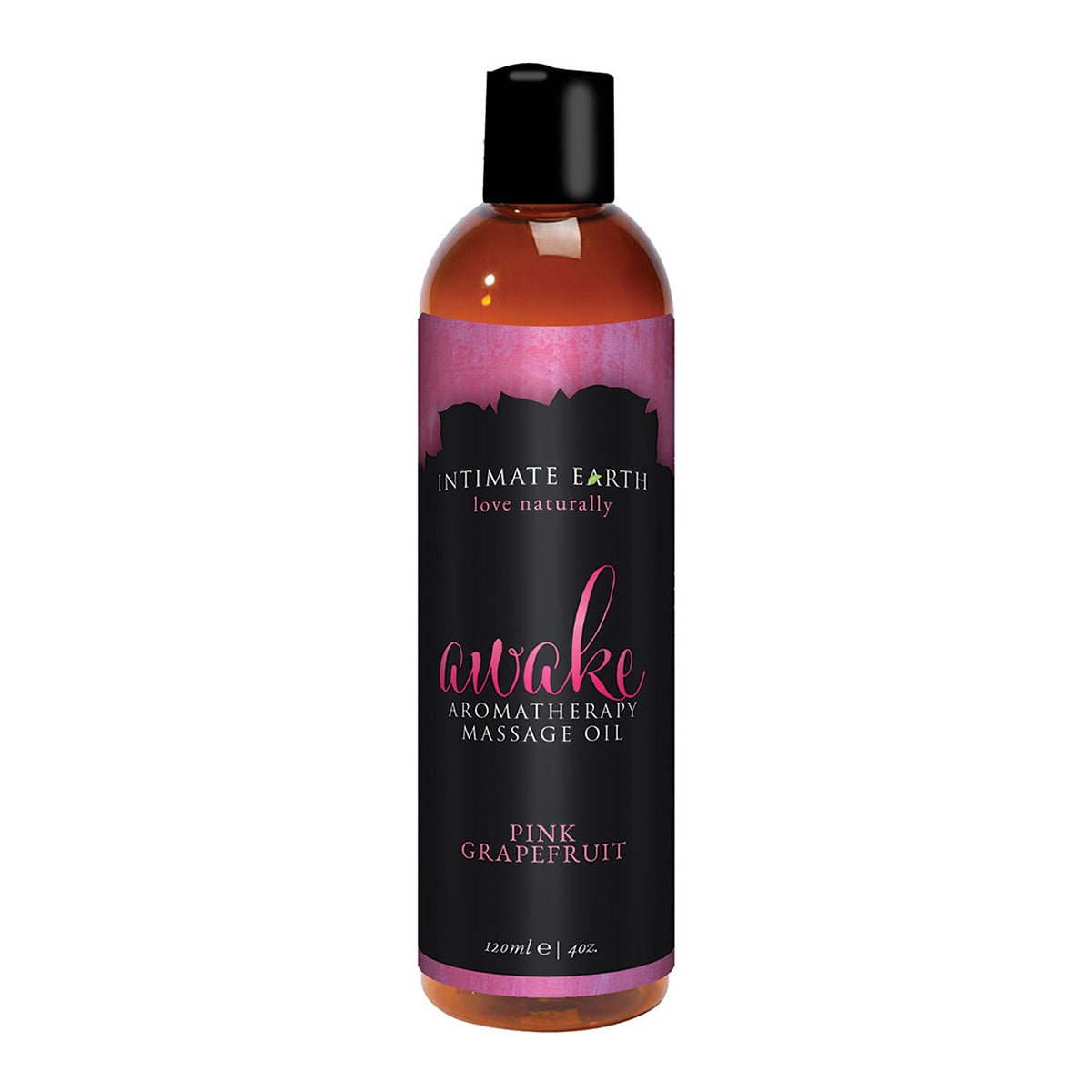 Intimate Earth Aromatherapy Massage Oil - Awake 4oz - Royal Sins