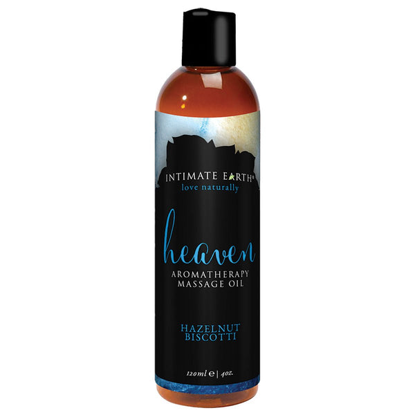 Intimate Earth Aromatherapy Massage Oil - Heaven 4oz - Royal Sins