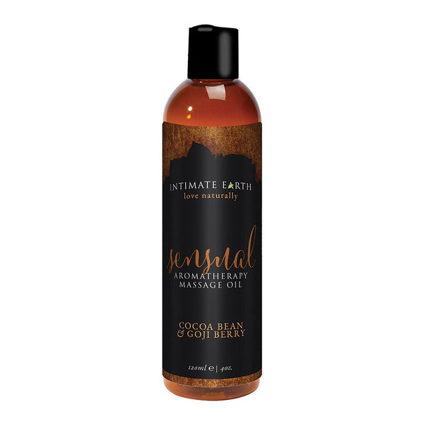 Intimate Earth Aromatherapy Massage Oil - Sensual 4oz - Royal Sins