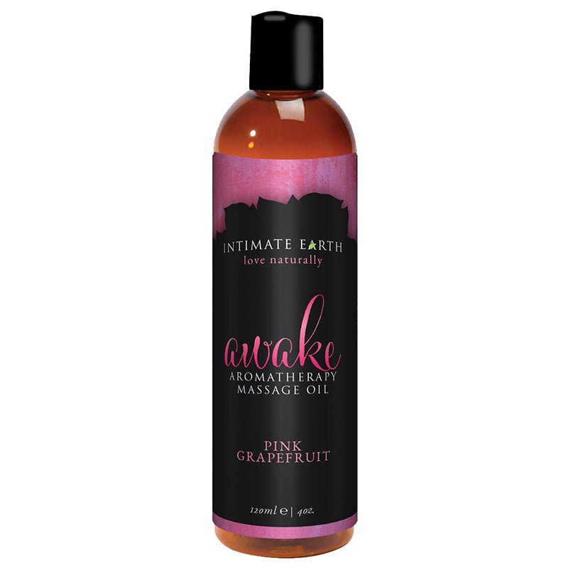 Intimate Earth Awake Massage Oil 120 ml/4 oz - Royal Sins