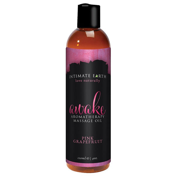 Intimate Earth Awake Massage Oil 120 ml/4 oz - Royal Sins
