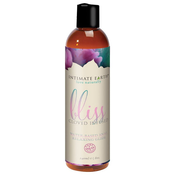 Intimate Earth Bliss Anal Relaxing Waterbased Glide 240 ml/8 oz - Royal Sins