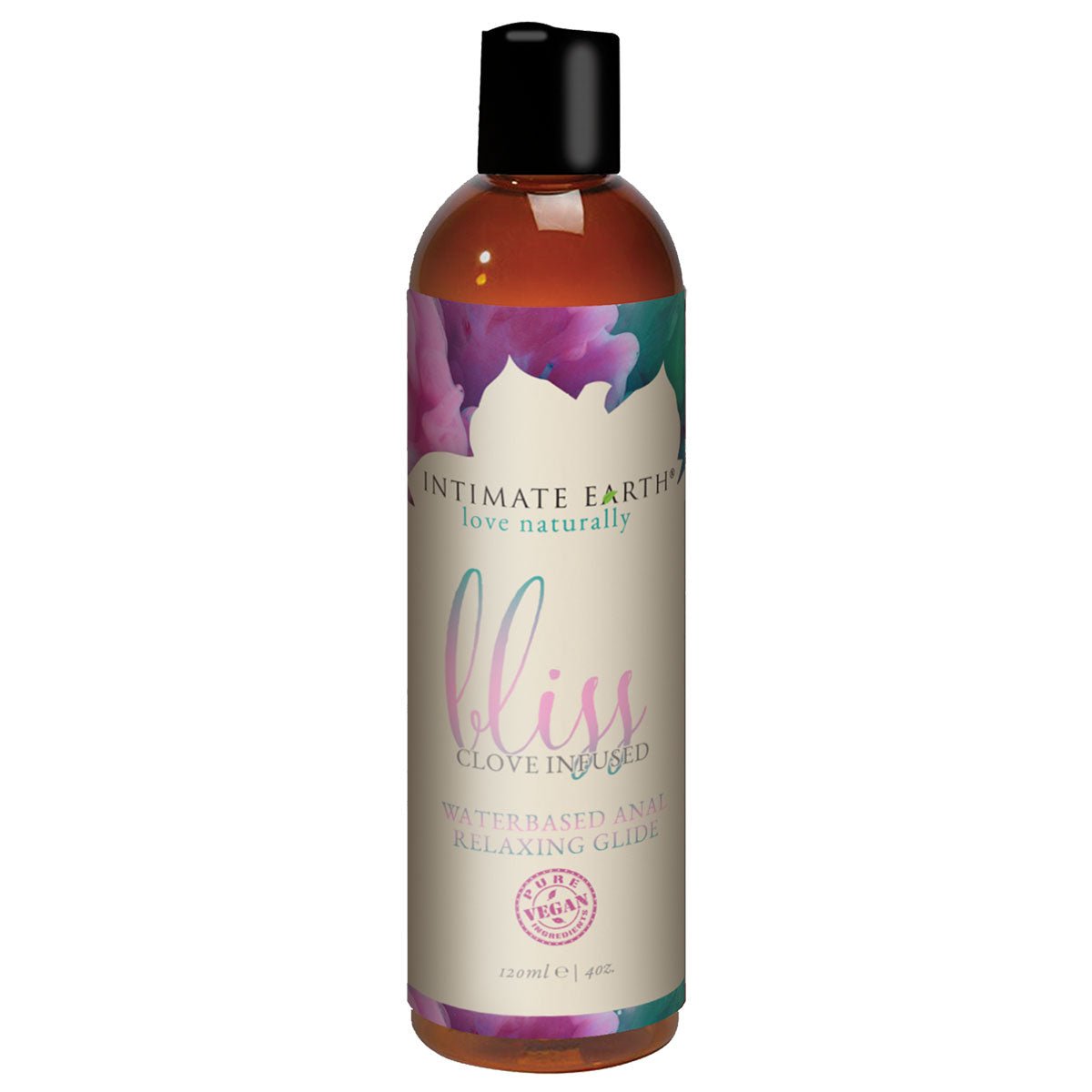 Intimate Earth Bliss Water - Based Anal Relaxing Glide 4oz - Royal Sins