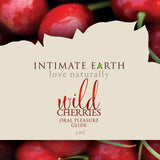 Intimate Earth Flavored Glide - Wild Cherries Foil SINGLE - Royal Sins
