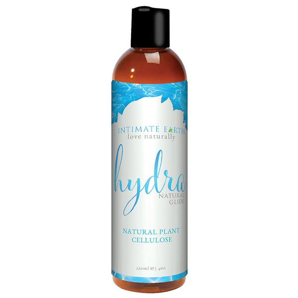 Intimate Earth Hydra Water Based Natural Glide with Plant Cellulose 4 oz. - Royal Sins