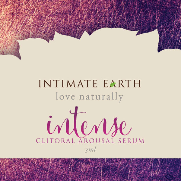 Intimate Earth Intense Clitoral Arousal Serum 3ml Foil SINGLE - Royal Sins