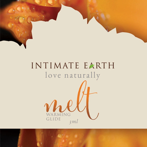 Intimate Earth Melt Warming Glide 3ml Foil SINGLE - Royal Sins