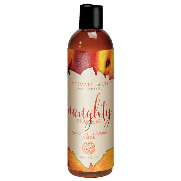 Intimate Earth Naughty Peach Pleasure Glide 120 ml/4 oz - Royal Sins