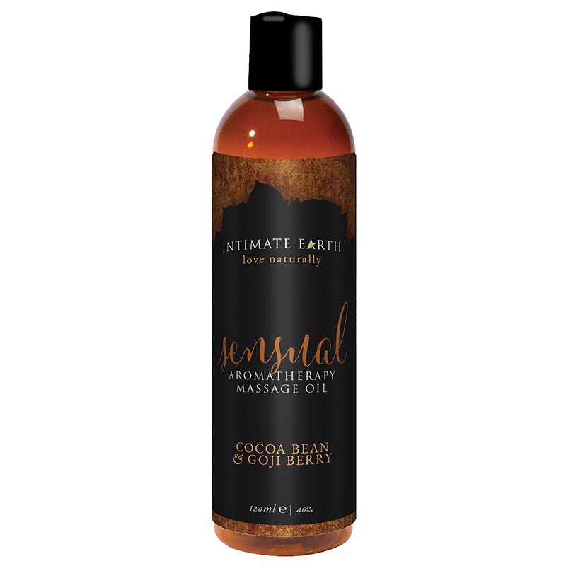 Intimate Earth Sensual Massage Oil 120 ml/4 oz - Royal Sins