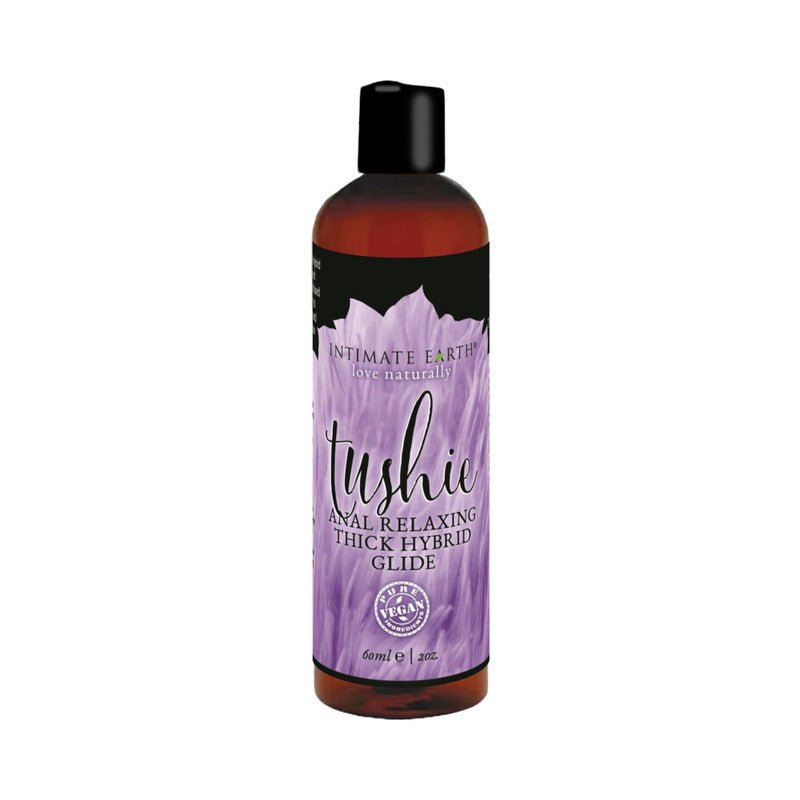 Intimate Earth Tushie Hybrid Anal Relax Glide 2 oz. - Royal Sins
