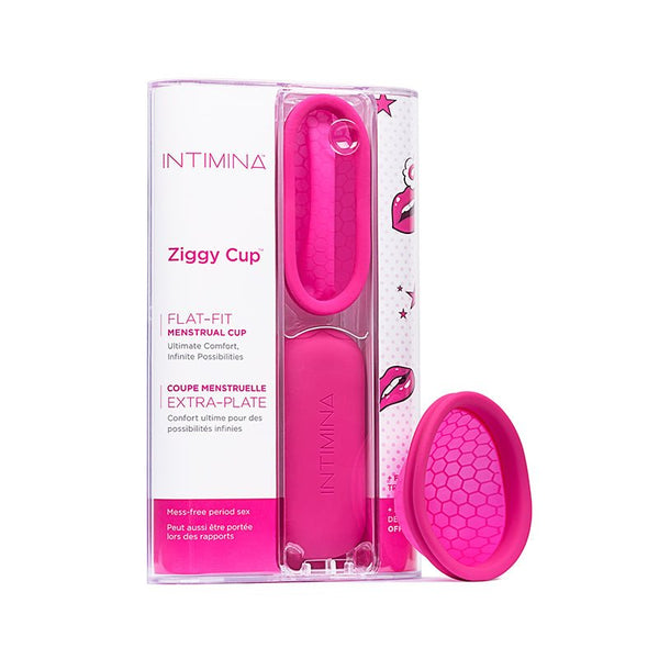 INTIMINA Ziggy Cup Flat - Fit Menstrual Cup - Royal Sins
