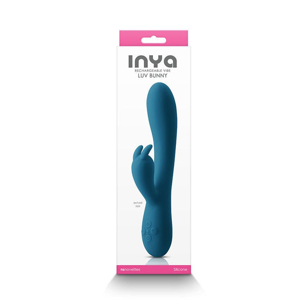 INYA Luv Bunny Rechargeable Vibe Dark Teal - Royal Sins