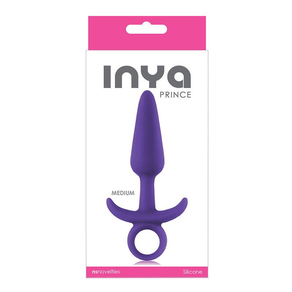 INYA Prince Anal Plug Medium Purple - Royal Sins