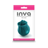 INYA The Kiss Rechargeable Stimulator Dark Teal - Royal Sins