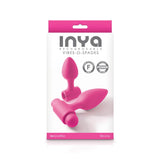 INYA Vibes - O - Spades Rechargeable Vibrating Anal Plug Pink - Royal Sins