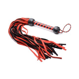 Isabella Sinclaire Black and Red Suede Flogger - Royal Sins