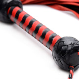 Isabella Sinclaire Black and Red Suede Flogger - Royal Sins