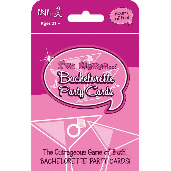 I've Never Bachelorette Party Cards - Royal Sins