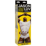 Jason Luv 10in ULTRASKYN Cock with Removable Vac - U - Lock Suction Cup Chocolate - Royal Sins