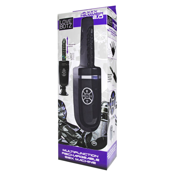 Jaxxx Hammer 2.0 Multifunction Rechargeable Sex Machine - Royal Sins