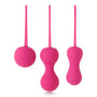 Je Joue Ami 3 - Piece Silicone Kegel Set Fuchsia - Royal Sins