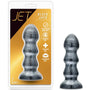 Jet Black Jack 7 in. Anal Plug Carbon Metallic Black - Royal Sins