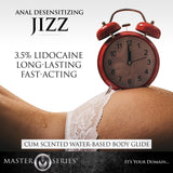 Jizz Cum Scented Desensitizing Lube - 8.5 oz - Royal Sins