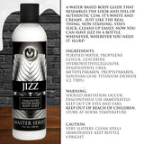 Jizz Unscented Water - Based Lube 8oz - Royal Sins