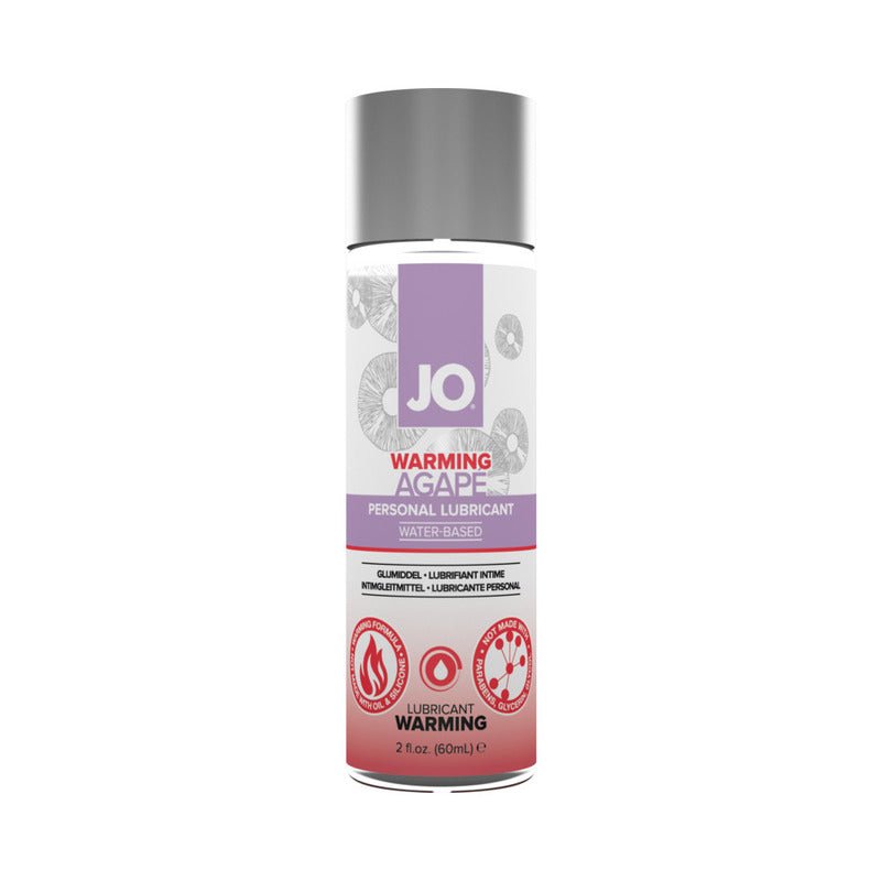 JO Agape Warming Water - Based Lubricant 2 oz. - Royal Sins