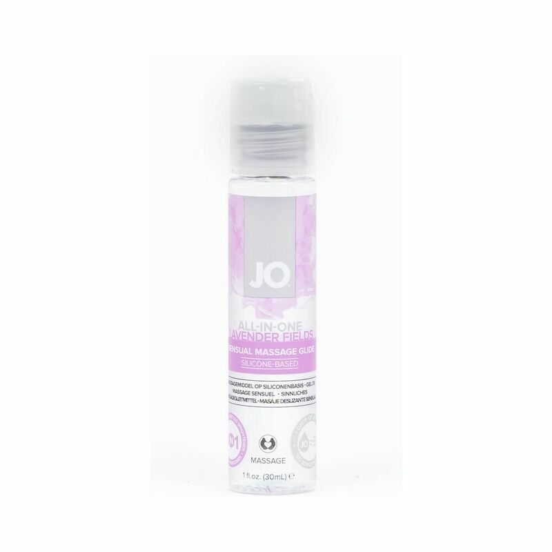 JO All - In - One Sensual Massage Glide Lavender 1 oz. - Royal Sins