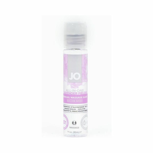 JO All - In - One Sensual Massage Glide Lavender 1 oz. - Royal Sins