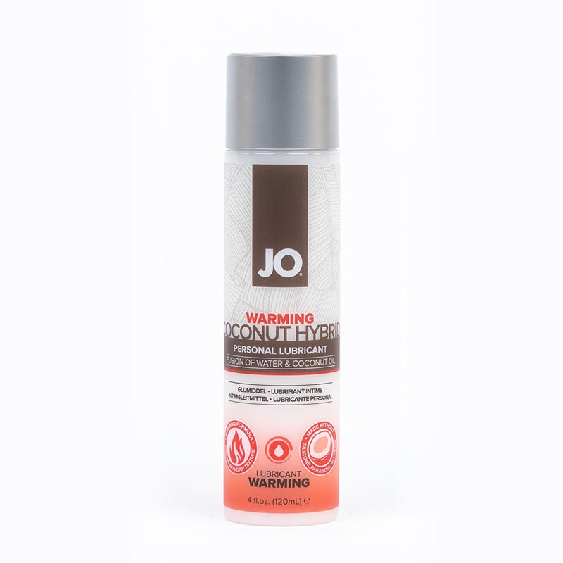 JO Coconut Hybrid Warming Lubricant 4 oz. - Royal Sins