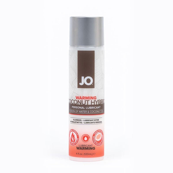 JO Coconut Hybrid Warming Lubricant 4 oz. - Royal Sins