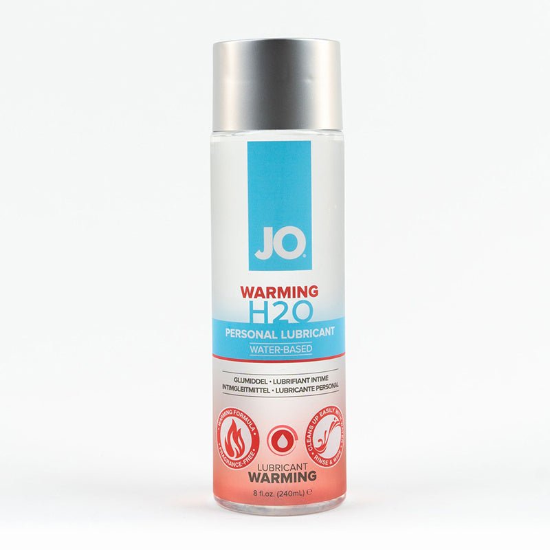 JO H2O Warming Water - Based Lubricant 8 oz. - Royal Sins